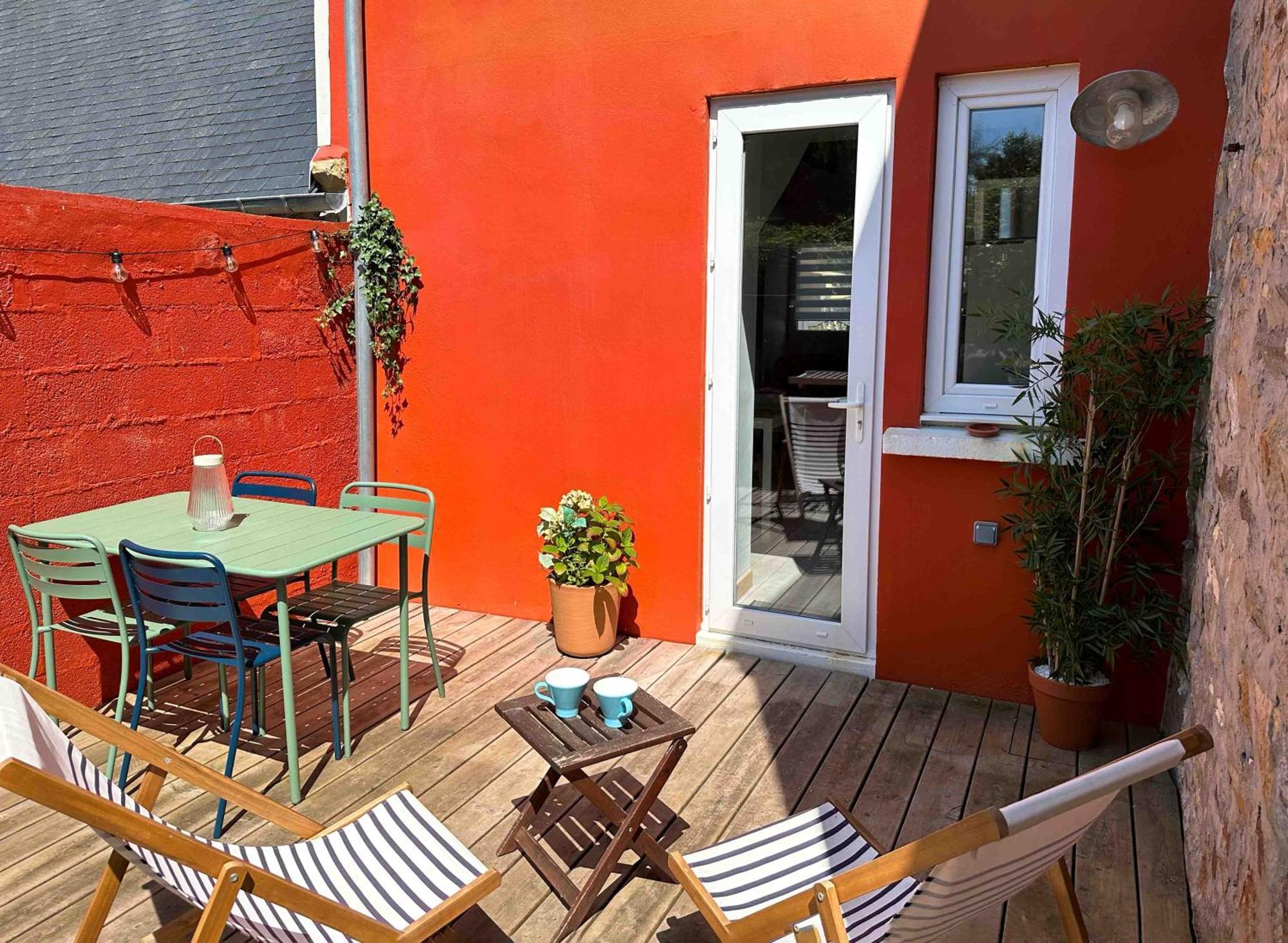 Villa Ti Rouz/Wifi/Port A Pieds Camaret-sur-Mer Exterior foto